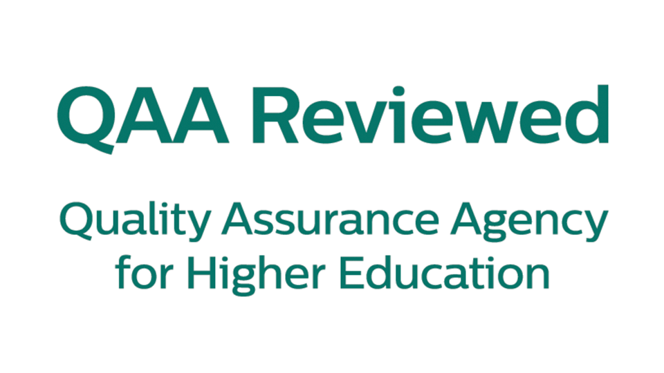 QAA Reviewed Logo